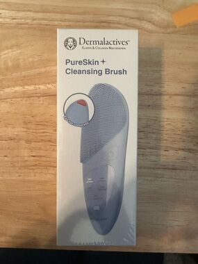 Dermalactives PureSkin Cleansing Brush - Light Blue